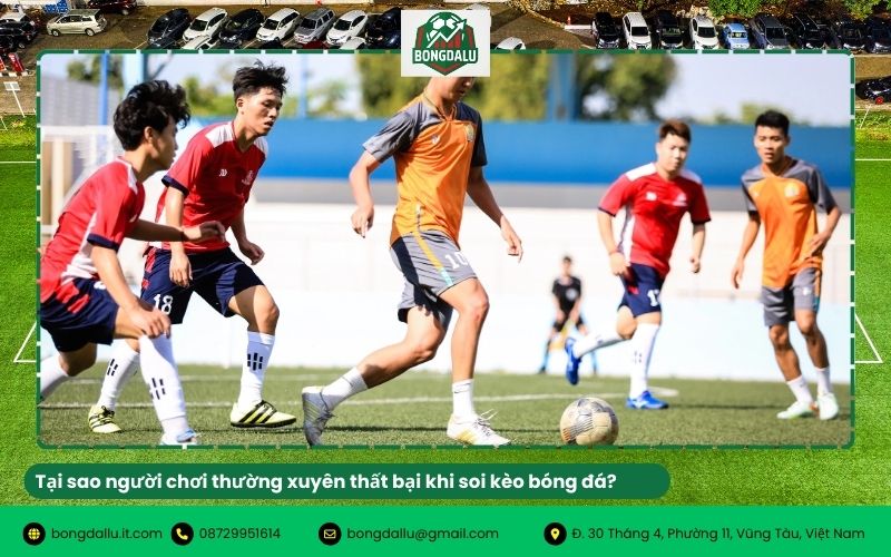 Tại sao người chơi thường xuyên thất bại khi soi kèo bóng đá?